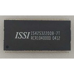IS42S32200B-7T, ISSI, SYNCHRONOUS DRAM, 2MX32, 6.5ns, CMOS, PDSO86