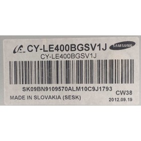 SAMSUNG, UE40ES5500WXTK, LED BAR , 2012SVS40 7032NNB LEFT56 2DREV1.1 120317, SAMSUNG UE40ES5500, CY-LE400BGSV1J , UE40ES5500 LED BAR , 40NNB-7032LED-MCPCB-L, V1GE-400SMA-R3, BN96-21460A, BN96-21461A LEFT LED BAR , LTJ400HM09-L , SIFIR ORJİNAL ÜRÜN