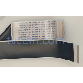 LUXSHARE-ICT-BZ E351988 AWM 20706 105C 60V VW-1 LVDS KABLO , HI-LEVEL 49HL550 LVDS CABLE , 41Pin 70cm