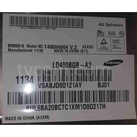 LD400BGB-A2 LED PANEL , T400HW04-V2 LED PANEL , SAMSUNG UE40D5000 EKRANI LD400BGB-A2 LED PANEL , T400HW04-V2 LED PANEL , SAMSUNG UE40D5000 EKRANI