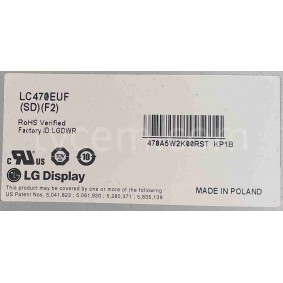 LC470EUF (SD) (F2) LED BAR , LG 47LW5500 LED BAR , SIFIR ORJİNAL ÜRÜN